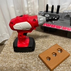 フィッシャープライス アクションドリル 電動ドリル 工具おもちゃの画像