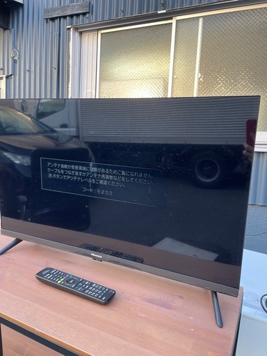 #4　32型テレビ　Hisense