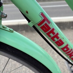 【整備士による点検済み】　☆前後良品中古タイヤ☆   26インチ軽快車　防犯登録料込価格︎‼︎の画像