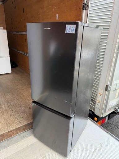 NO B869?福岡市内配送設置無料✨?アイリスオーヤマ 冷蔵庫 156L 自動霜取機能付き (幅約48cm) 冷凍室48L 右開き 