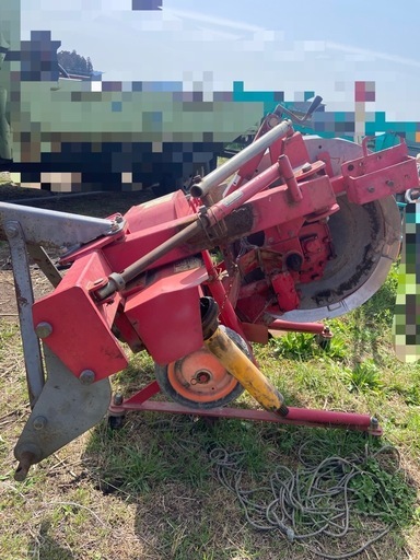 ニプロ あぜぬり機 SZ-300R-B 畦塗り 現状 適応馬力 14～25馬力 中古