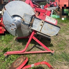 ニプロ あぜぬり機 SZ-300R-B 畦塗り 現状 適応馬力 14～25馬力 中古 引き取り限定の画像