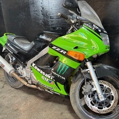 ★支払い総額6.8万円★買取強化中！査定無料♪カワサキ ZZR250 EX250H 実働手直しベース 社外マフラー！ロングスクリーン！の画像