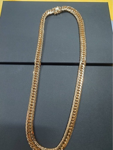喜平ネックレス　k18 16面トリプル　100g50cm造幣局刻印有り