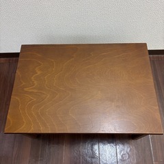 【無料】【引取限定】木製のローテーブルお譲りします2026/3/5〜の画像