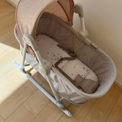 【引取限定】ヤトミ おひるね＆チェア 5in1 ベージュの画像