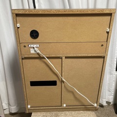 書斎棚本立物入れの画像