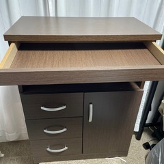 書斎棚本立物入れの画像