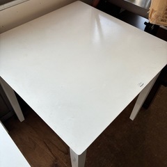 【ジャングル深井店】ダイニングテーブル 白 堺市 深井【FU286】の画像