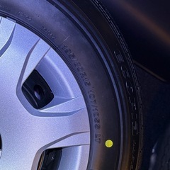 ハイエース　新車外し　純正タイヤ　4本セット　の画像