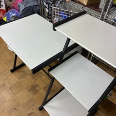 【ジャングル深井店】デスクテーブル 白 堺市 深井【FU291】の画像