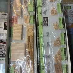 【ジャングル深井】未組立 ウッディジョー 木製建築模型 堺市 深井【FU292】の画像