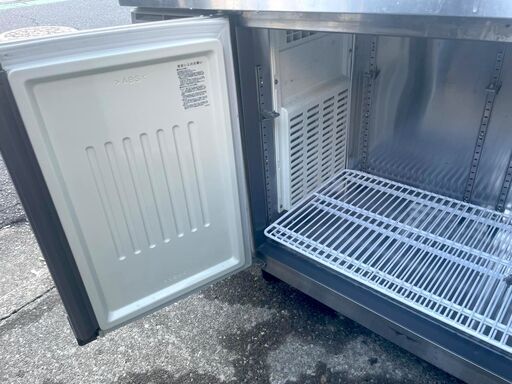 Y95)【動作OK/参考93万】福島工業 フクシマ テーブル冷凍庫 YRC-122FM2-F 幅120cm 100V 業務用　店舗