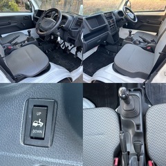 日産 NT100クリッパートラック ダンプ 4WD 平成29年 9万キロー台 5速マヌエル 車検日令和9年2月まで DR16T パワーステ エアコンの画像