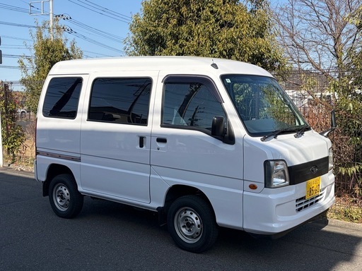 赤帽サンバーバン5MT 4WD
