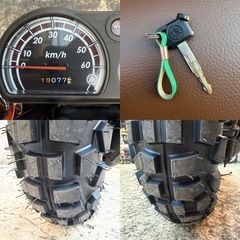 ヤマハ　VOX SA31J ブラウン　タイヤ新品　動画あり　大阪の画像