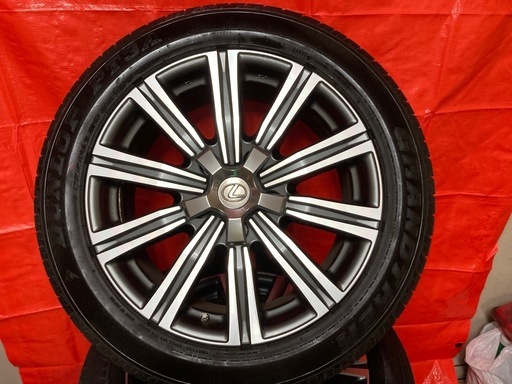 レクサスLX URJ201W 純正OP 21インチ 4本 275/50R21 ランクル200流用可