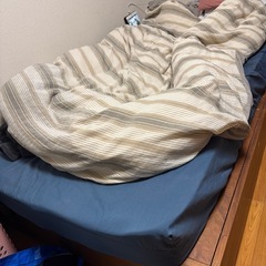 シングルベッド　マットレスセット
の画像