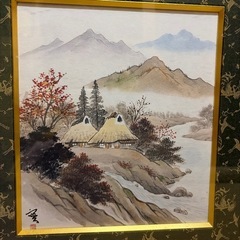 額入り絵画の画像