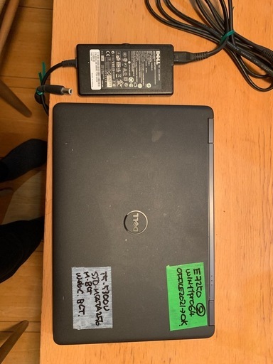 大特価お勧め！小型12.5inch液晶/軽量薄型人気機種Windows11pro 64bit　Dell latitudeE7250改 その⑨ WebWebカメラ/wifi/ bluetooth搭載機