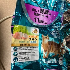 キャットフードピュリナワン小分け550g✖️2袋譲ります！の画像