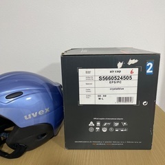 【美品】uvexスキー・ヘルメットM/L(58-60センチ)の画像