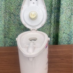 保温ポット　白色の画像