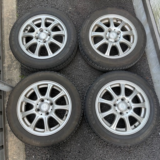 155/65r14( 溝多)ミシュラン　軽サイズホイールセット