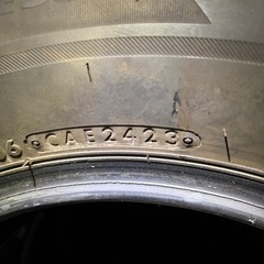 中古スタッドレス185/70R14 4本　ブリヂストンBLIZZAK VRX2の画像