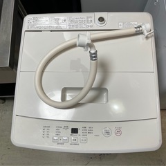 無印良品 5.0kg簡易乾燥付洗濯機 MJ-W50A 2020年製 中古 の画像