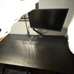 【リモートワーク】昇降デスク＋オフィスチェアセットの画像