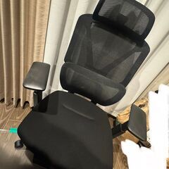 【リモートワーク】昇降デスク＋オフィスチェアセットの画像