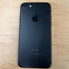 iPhone7 32GB SIMフリー　ブラックの画像