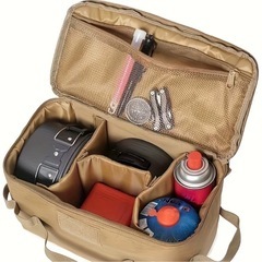 キャンプギア　収納バック　収納ケース　収納カバン　カトラリーケース　アウトドア　キャンプ道具の画像