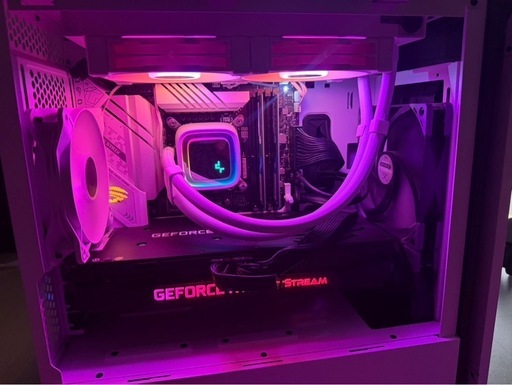【極美品】高性能ゲーミングPC｜RTX3070×水冷i5｜白ケースでデスクが映える！モンハンワイルズ対応！