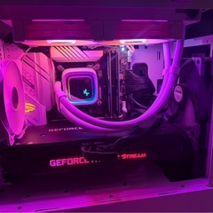 【極美品】高性能ゲーミングPC｜RTX3070×水冷i5｜白ケースでデスクが映える！モンハンワイルズ対応！の画像