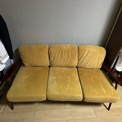 【3人掛けソファ お譲りします】の画像