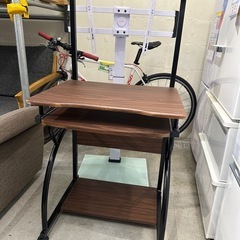 【パソコンデスク】クリーニング済【管理番号10503】金の画像