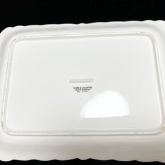 花柄プレート トレーの画像