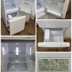 【🐤買取市場 6ヶ月保証】R528 ☀️2023-25年製の高年式♪ 生活家電3点セット シャープ / アイリスオーヤマ 冷蔵庫・洗濯機・電子レンジ ⭐動作確認済⭐クリーニング済の画像