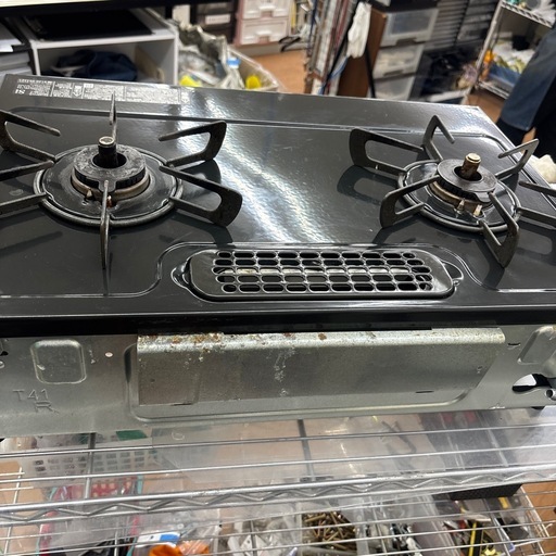 ☆ドリーム荒牧店☆ジモティー割引有☆リンナイ/都市ガステーブル/RTE597BK/2023年製 ☆ドリーム荒牧店☆ジモティー割引有☆【クリーニング済み】リンナイ
