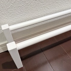 木製スリッパラックの画像