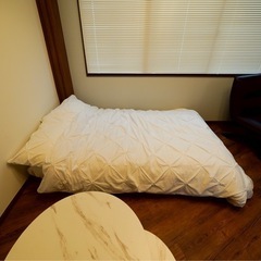 ソファーベッドの画像