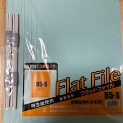 フラットファイル2色セットで（大量断捨離中）の画像