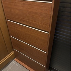 薄型靴箱　シューズボックスの画像