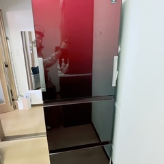 シャープ どっちもドア 冷凍冷蔵庫 3ドア  2019年製 356Lの画像