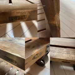 vintage インダストリアル　ファクトリー　作業台の画像