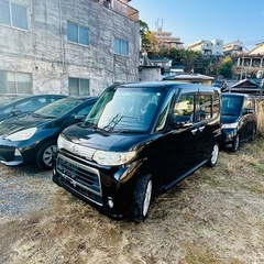 ダイハツ タント カスタム美車！パワースライドドア・車検2年付き・乗れます！の画像