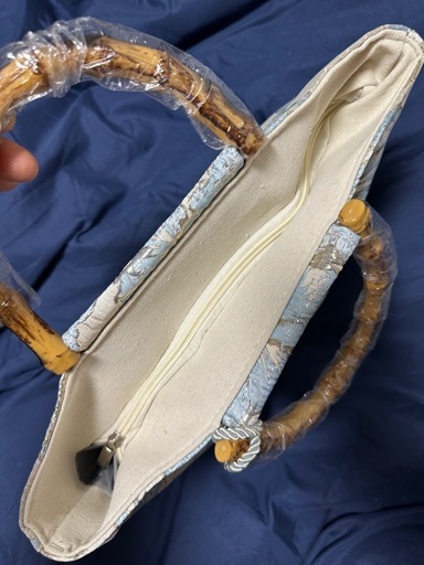ハンドルトートバッグ  花柄　新品