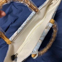 ハンドルトートバッグ  花柄　新品の画像